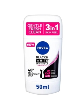 NIVEA DEO STICK FOR WOMEN BLACK WHITE