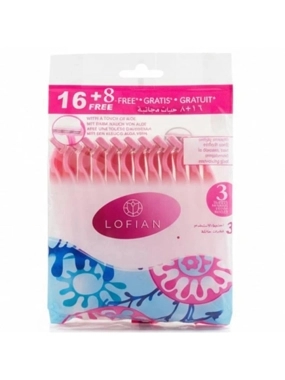 LOFIAN RAZORS 16+8 PINK LO-011