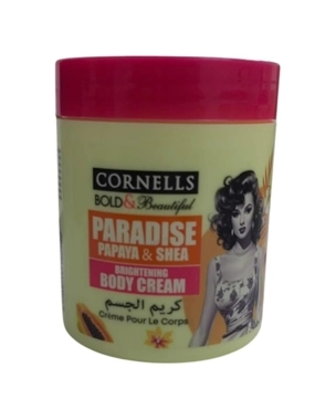 CORNELLS BOLD AND BEAUTIFUL BODY CREAM WITH SHEA BUTTER AND PAPAYA