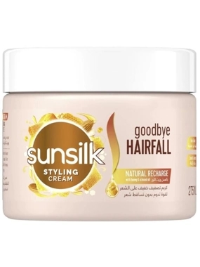 SUNSILK CREAM FALL CONTROL STYLING WITH HONEY & ALMOND OIL