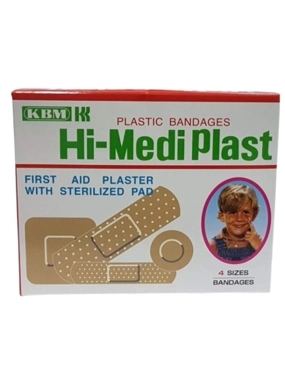 HIGH MEDI PLASTER MIXED WOUND BANDAGE