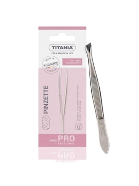 Titania Silver Hair Tweezer 1070