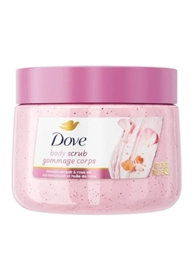 Dove Body Scrub With Himalayan Salt And Rose Oil