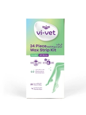 VI VET Wax Strips Set for All Skin Types