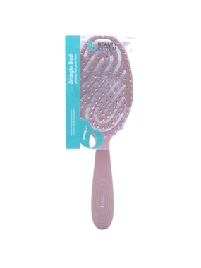 beauty system pink hairbrush bk24-565