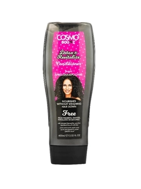 COSMO BOUNCE NATURAL HAIR RENEWAL COND WITH ACTIVATED CHARCOAL