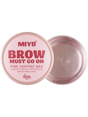 Miyo Brow Must Go On - Pink Shaping Wax