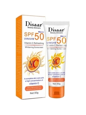 DISSAR MOISTURIZING CREAM FOR SKIN AND SUNSCREEN SPF 50