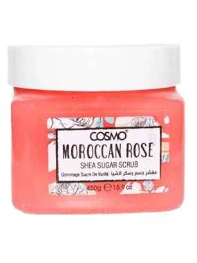 COSMO SUGAR SCRUB/ SHEA BUTTER& MOROCCAN ROSE