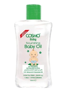 COSMO BABY OIL FREE FROM MINERAL OILS & PARABENS