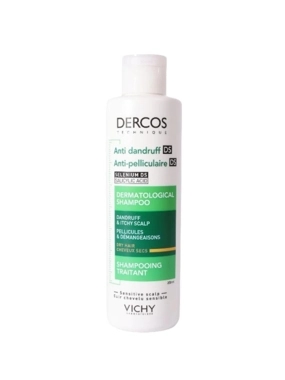 VICHY SHM DERCOS ANTI-DANDRUFF SHAMPOO FOR DRY HAIR