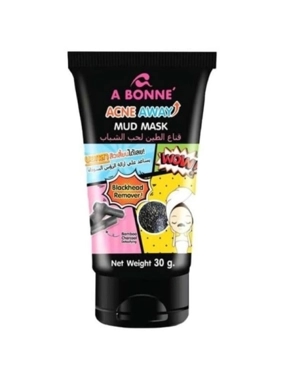 EBONY MASK CLAY FOR REMOVING ACNE AND BLACKHEADS