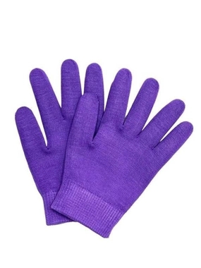 SPA SYSTEM GEL GLOVES FOR MOISTURIZING AND SOFTENING HANDS - VIOLET
