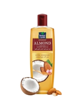 Parachute Coconut Oil for Hair Enriched with Almond