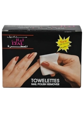 LYAL NAIL POLISH REMOVER WIPES 12 PIECES