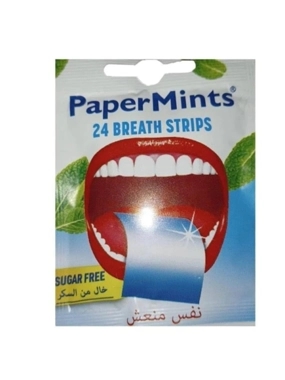 PAPER MINTS SUGAR-FREE MOUTH STRIPS MINT