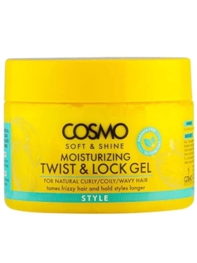 COSMO SOFT & SHINE GEL TWIST & LOCK HAIR STYLING & MOISTURIZING