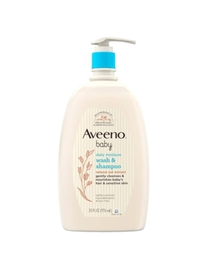 AVEENO SHMP BODY WASH AND DAILY FOR KIDS - 976 ML