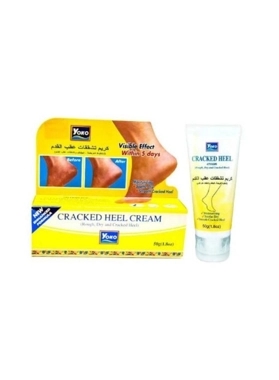 YOKO CREAM HEEL CRACK