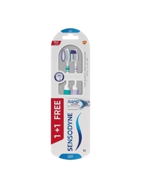 Sensodyne Toothbrush Fast Action 1+1