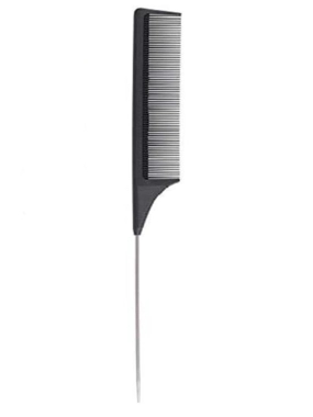 SALON SYSTEM HAIR COMB / METAL TIP