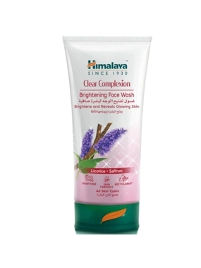 himalaya face wash with saffron and licorice