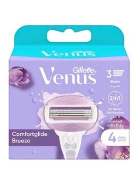GILLETTE VENUS BREEZE 4 BLADE REFILL