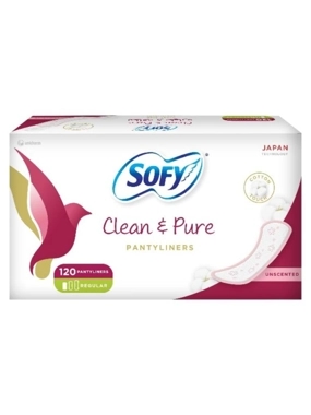 SOFY CLEAN AND PURE UNSCENTED PADS