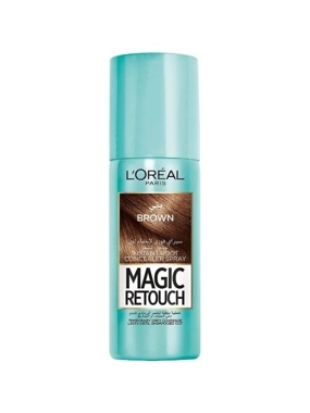 L'OREAL PROFESSIONAL TEMPORARY HAIR DYE SPRAY BROWN