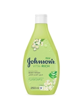 J&J BODY WASH VITA RICH ALOE VERA & VITAMIN E