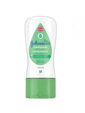 J&J BABY OIL GEL WITH ALOE VERA & VITAMIN E