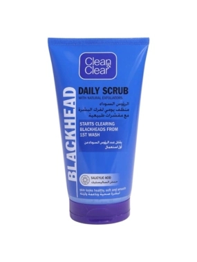 CLEAN AND CLEAR CLEANER SCRUB SKIN REMOVE BLACKHEADS
