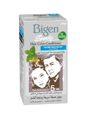 BIGEN QUICK HAIR TREATMENT DYE DARK BROWN