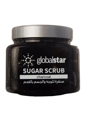 GLOBALSTAR SUGAR SCRUB CHARCOAL