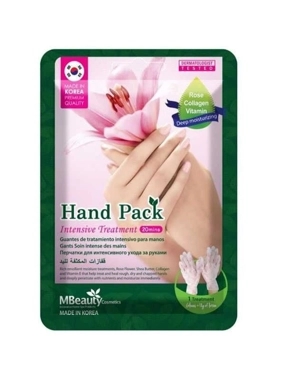 MBEAUTY HAND TREATMENT GLOVES GREEN
