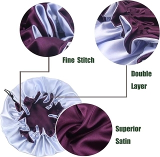HAIR SYSTEM SILK SATIN CAP