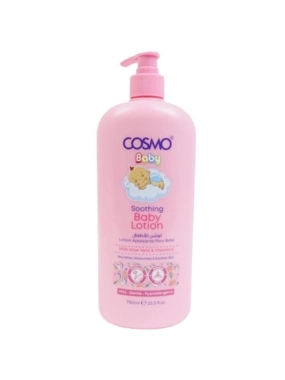 COSMO MOISTURIZING AND SOOTHING BABY LOTION WITH ALOE VERA AND VITAMIN E