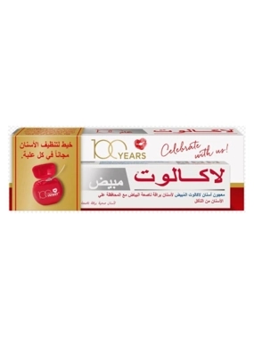 Lacalut White Toothpaste + Free Dental Floss