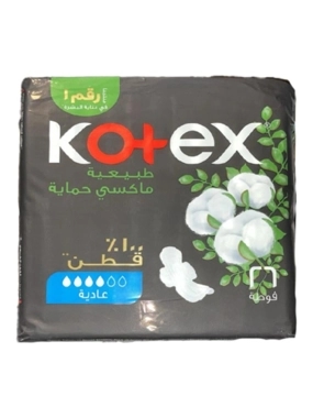 Kotex Pads Natural Maxi Protection Regular