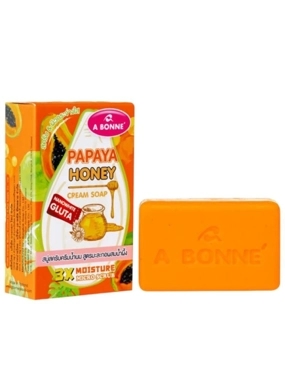 EBONY CREAMY SOAP WITH PAPAYA HONEY