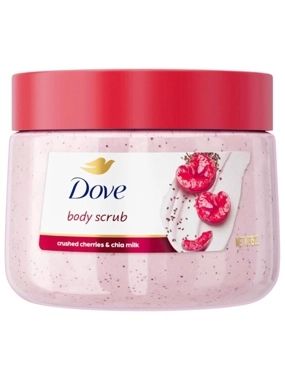 DOVE BODY SCRUB WITH CHERRY AND SHEA MILK