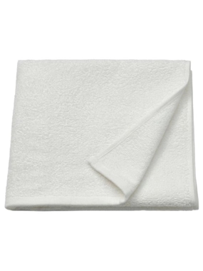 BATH TOWEL COLOR WHITE 50*90 CM