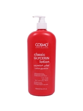 COSMO LOTION GLYCERIN MOISTURIZING AND SOOTHING FOR SKIN