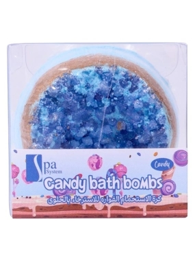 SPA SYSTEM BATH BOMB FIZZY RELAXATION WITH-CANDY