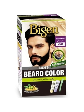 BIGEN BEARD DYE FOR MEN NATURAL BLACK 101