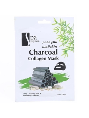 SPA SYSTEM F.MASK CHARCOAL & COLLAGEN