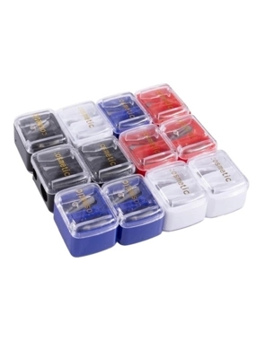 SALON SYSTEM DOUBLE-HOLE PENCIL SHARPENER BK25-445
