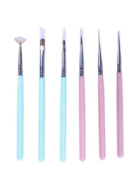 SALON SYSTEM NAIL BRUSH SET