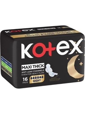 KOTEX MAXI NIGHT SANITARY PADS WITH WINGS