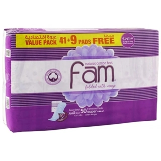 FAM SANITARY FEMININE PADS